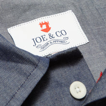Load image into Gallery viewer, Camp 05 Bowling Short Sleeve 6oz Cotton Chambray Bowling Shirt
