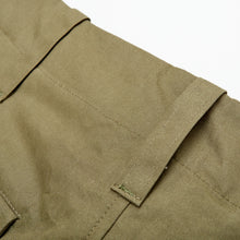 Load image into Gallery viewer, Albion 01 Olive Green Luxury Cotton Utility Trouser