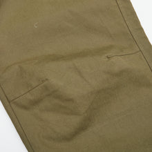 Load image into Gallery viewer, Albion 01 Olive Green Luxury Cotton Utility Trouser