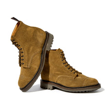 Load image into Gallery viewer, British Made Upton Suede Derby Cap Boot
