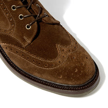 Load image into Gallery viewer, British Made Rushton Suede Brogue Boot