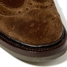 Load image into Gallery viewer, British Made Rushton Suede Brogue Boot