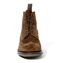 Load image into Gallery viewer, British Made Rushton Suede Brogue Boot