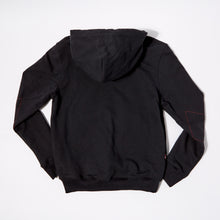 Load image into Gallery viewer, Holt 02 Dark Black Knitted Loopback Hooded Sweatshirt