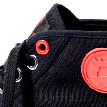 Load image into Gallery viewer, Joe & Co X Gola 01 Black Canvas & Vulcanised Gum Rubber Hi Top