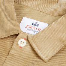 Load image into Gallery viewer, Paxton 20 Camel cordury over shirt