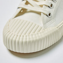 Load image into Gallery viewer, Joe & Co X Gola 02 Off White Canvas & Vulcanised Rubber Hi Top