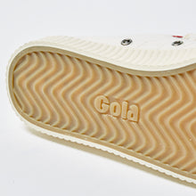 Load image into Gallery viewer, Joe & Co X Gola 02 Off White Canvas & Vulcanised Rubber Hi Top