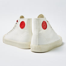 Load image into Gallery viewer, Joe & Co X Gola 02 Off White Canvas & Vulcanised Rubber Hi Top