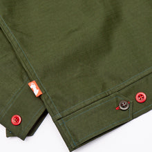 Load image into Gallery viewer, Tatton 01 Dark Olive Water Repellent Ripstop Over Shirt