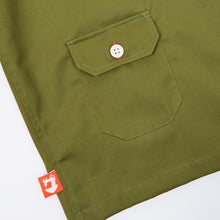 Load image into Gallery viewer, Paxton 17 Olive cotton twill over shirt