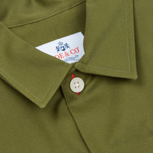 Load image into Gallery viewer, Paxton 17 Olive cotton twill over shirt