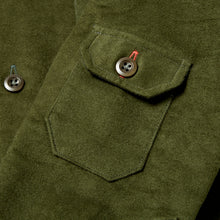 Load image into Gallery viewer, Paxton 7 Racing green moleskin over shirt