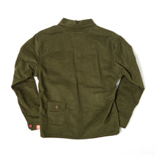 Load image into Gallery viewer, Paxton 7 Racing green moleskin over shirt