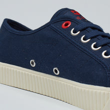 Load image into Gallery viewer, Joe & Co X Gola 03 Navy Canvas & Vulcanised Rubber Tennis Shoe