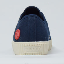 Load image into Gallery viewer, Joe & Co X Gola 03 Navy Canvas & Vulcanised Rubber Tennis Shoe