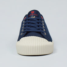 Load image into Gallery viewer, Joe & Co X Gola 03 Navy Canvas & Vulcanised Rubber Tennis Shoe