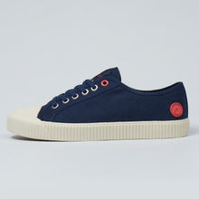 Load image into Gallery viewer, Joe & Co X Gola 03 Navy Canvas & Vulcanised Rubber Tennis Shoe