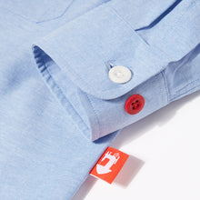 Load image into Gallery viewer, Talbot 06 Sky Blue Chambray Cotton Penny Round Work Shirt