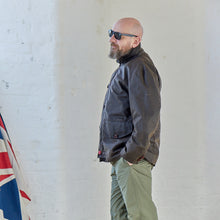 Load image into Gallery viewer, Atlas 2 Biker Style Waterproof Wax Jacket