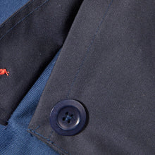 Load image into Gallery viewer, Holt 01 Dark Navy Knitted Loopback Hooded Sweatshirt