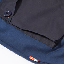 Load image into Gallery viewer, Holt 01 Dark Navy Knitted Loopback Hooded Sweatshirt