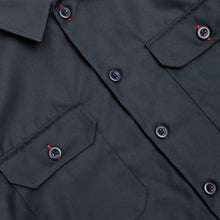 Load image into Gallery viewer, Paxton 42 Dark Navy Recylced Cotton Over Shirt
