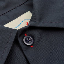 Load image into Gallery viewer, Paxton 42 Dark Navy Recylced Cotton Over Shirt
