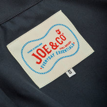 Load image into Gallery viewer, Paxton 42 Dark Navy Recylced Cotton Over Shirt
