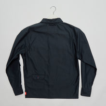 Load image into Gallery viewer, Paxton 42 Dark Navy Recylced Cotton Over Shirt
