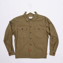 Load image into Gallery viewer, Paxton 41 Dark Biscuit Twill Over Shirt
