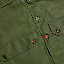 Load image into Gallery viewer, Arkwright 20 Dark Olive Water Repellent Ripstop Over Shirt
