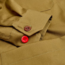 Load image into Gallery viewer, Baines 17 Biscuit Cotton Twill Over Shirt
