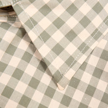 Load image into Gallery viewer, Brighton 2 Luxury Olive Gingham Tailed Shirt
