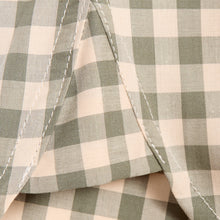 Load image into Gallery viewer, Brighton 2 Luxury Olive Gingham Tailed Shirt

