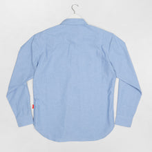 Load image into Gallery viewer, Fulton 6 Cotton Chambray Sky Blue Tailed Shirt
