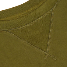 Load image into Gallery viewer, Chaplin 04 Jungle Green Yarn Dyed Loopback DTF Printed Sweatshirt
