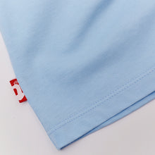 Load image into Gallery viewer, Tower 14 Dripping Logo Sky Blue Supima Fine Cotton T Shirt
