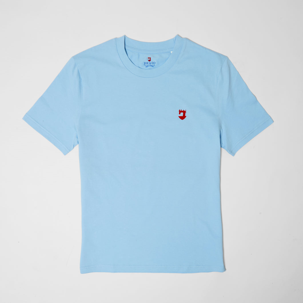 The Classic Powder Blue Organic T.shirt