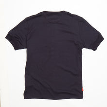 Load image into Gallery viewer, Bolin 3 Dark Navy Suvin Cotton SS Henley
