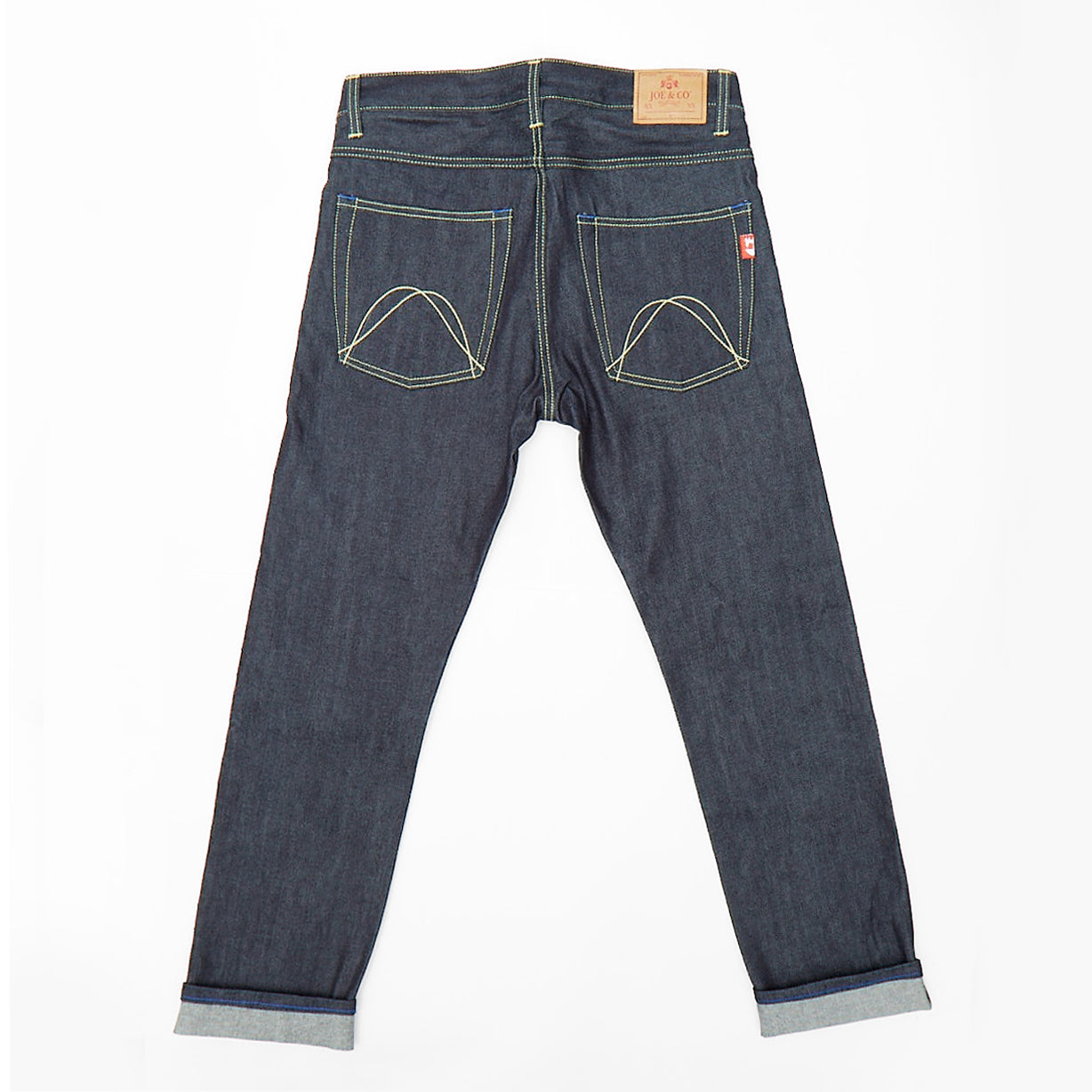 Collier 7 13oz Raw Red Line Selvedge Denim – Joe & Co Denim / Apparel