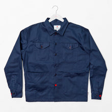 Load image into Gallery viewer, Chadwick 10 Dark Navy Herringbone Over Shirt
