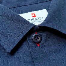 Load image into Gallery viewer, Chadwick 10 Dark Navy Herringbone Over Shirt
