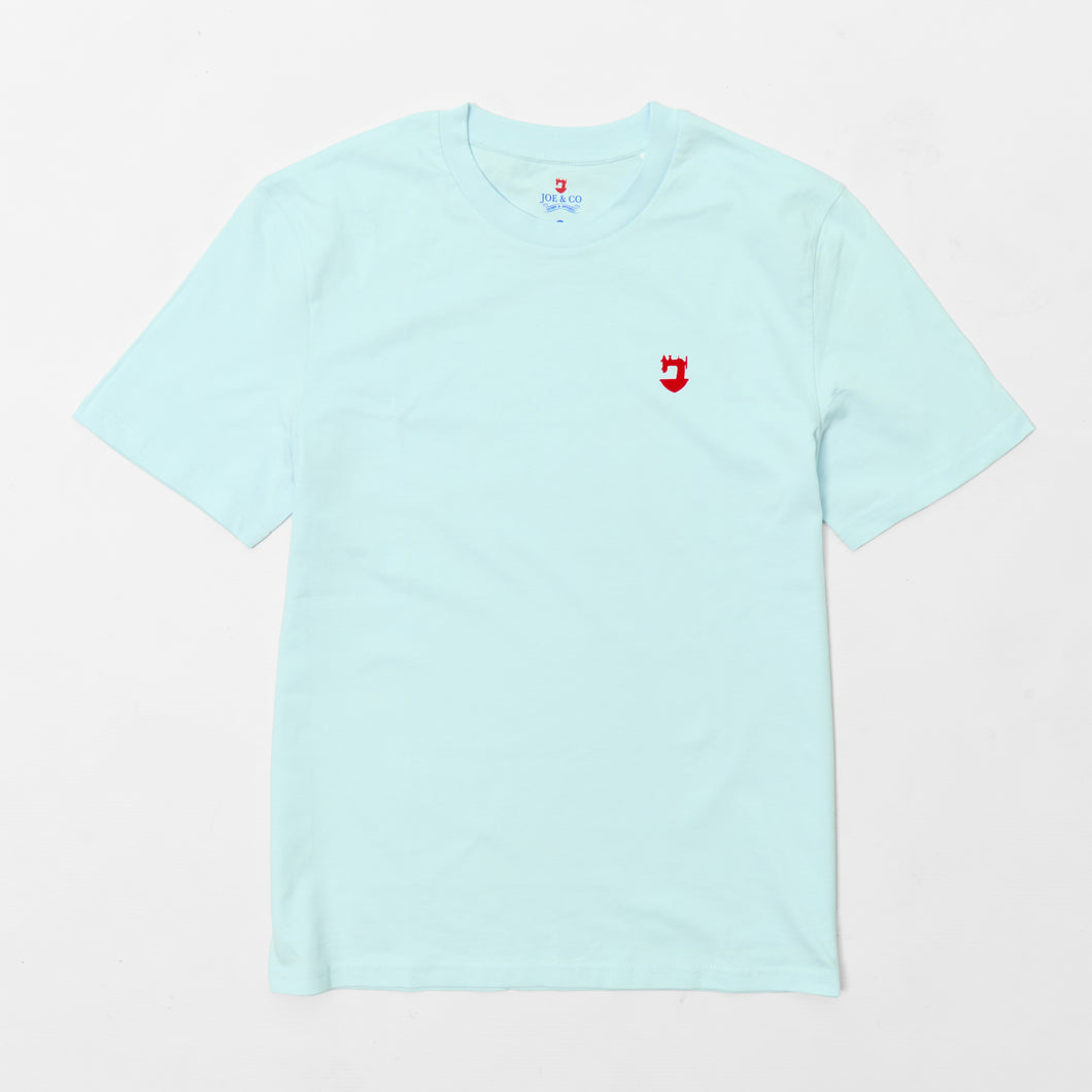 The Classic Signature Duck Egg Organic T.shirt