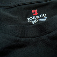 Load image into Gallery viewer, The Classic Signature Black Organic T.shirt
