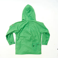Load image into Gallery viewer, ASYEMMETRIC APPLE GREEN DRY WAX COAT
