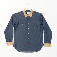 Load image into Gallery viewer, Fulton 1 Chambray And Cord Workers Shirt
