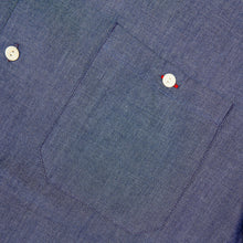 Load image into Gallery viewer, Beswick 08 Cotton Chambray Short Sleeve Shirt
