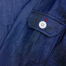 Load image into Gallery viewer, Fulton 1 Chambray And Cord Workers Shirt
