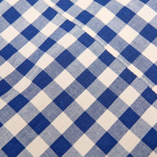 Load image into Gallery viewer, Brighton 1 Luxury Navy Gingham Tailed Shirt
